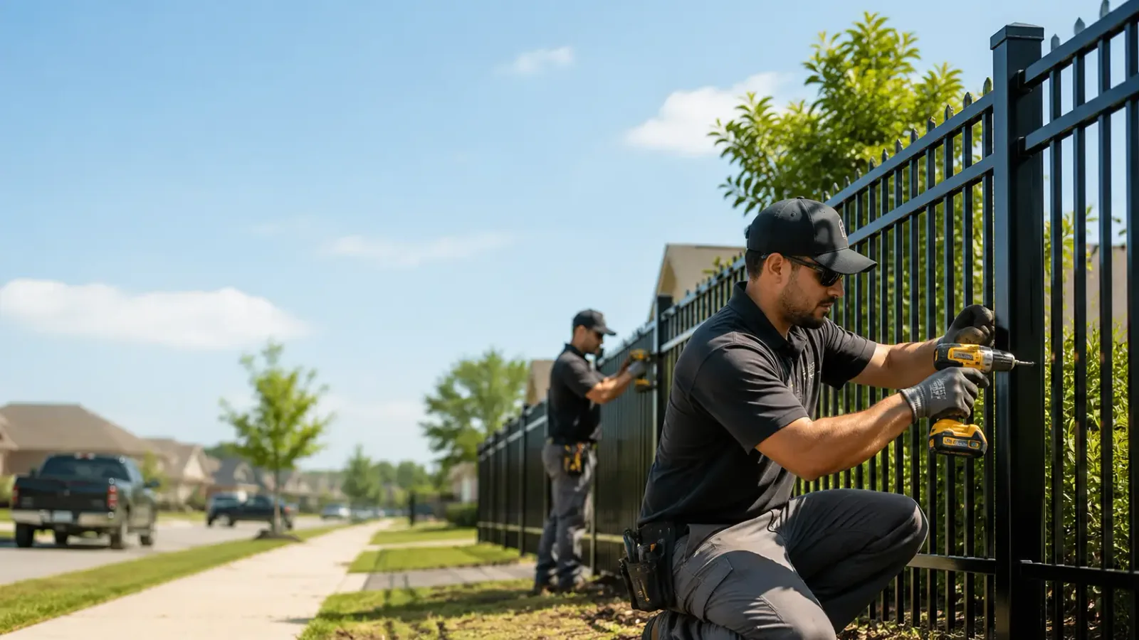 Metal Fence Installation in Longs, SC